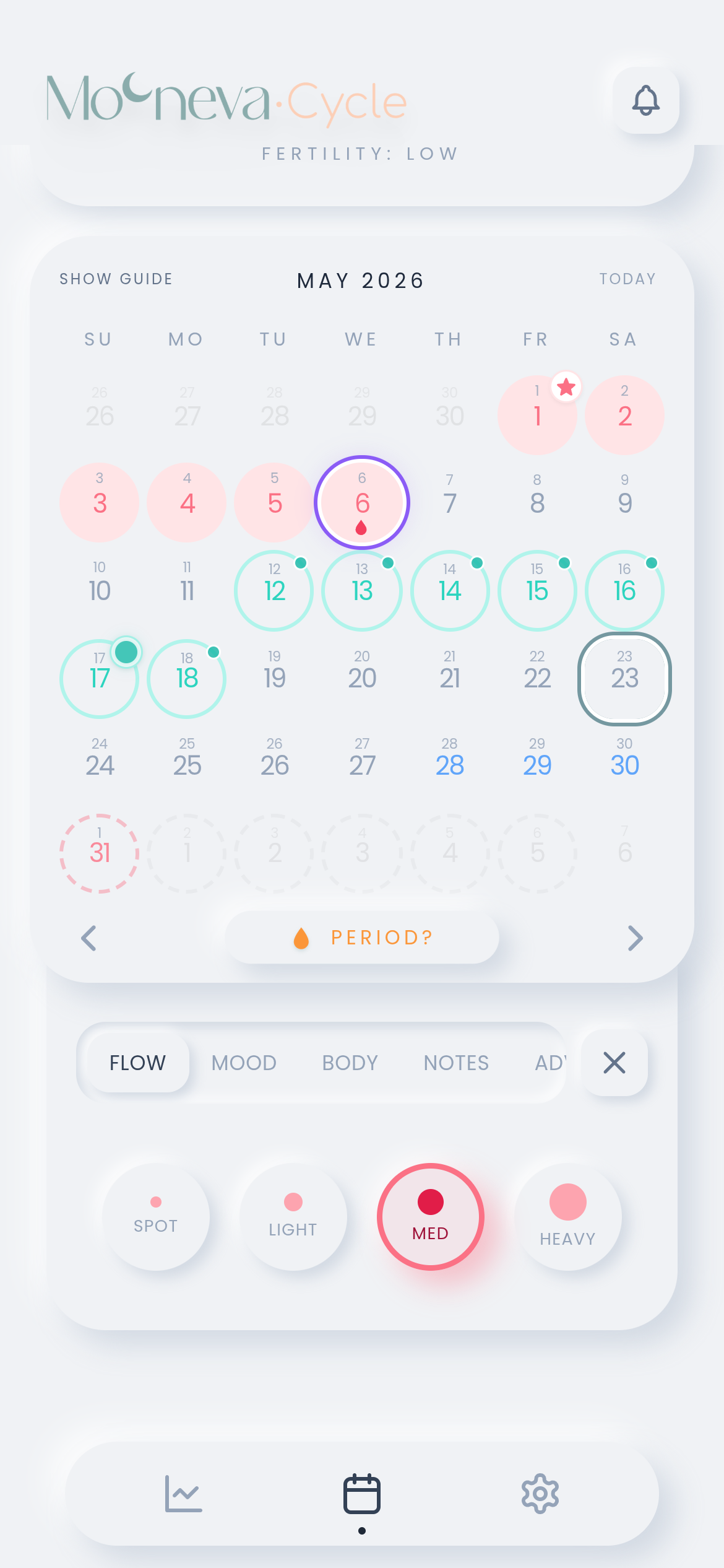 Calendar view